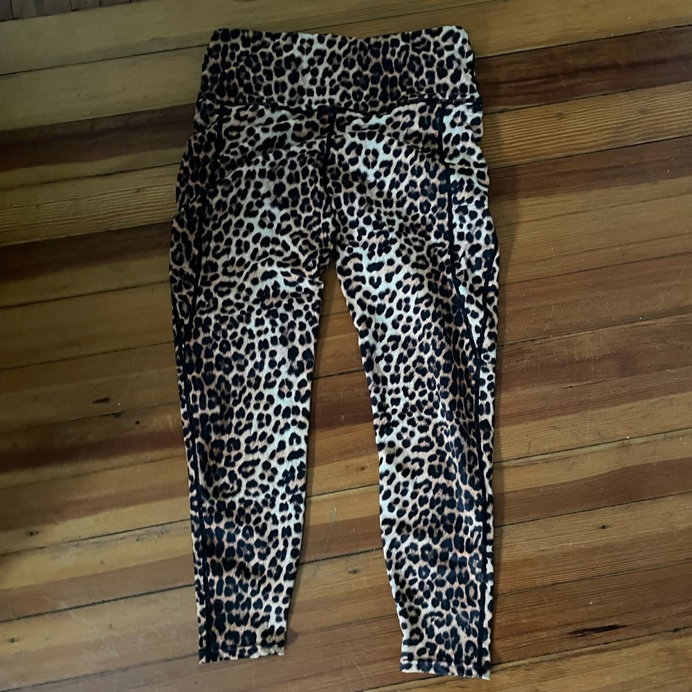 Leopard Print Black Milk Clothing Leggings